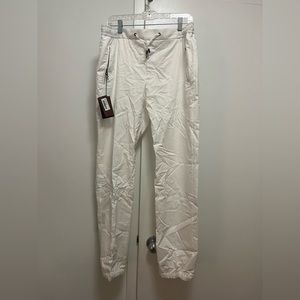 Stefanno Ricci New With Tags White Jogger Drawstring Men’s Pants
